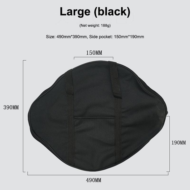 600D Oxford Grill Pan Storage Pouch Caryying Case Bag Waterproof Grilling Pan Pouch Skillet Bag Outdoor Bbq Tool For Kitchen