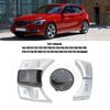 6Pcs Central Control Multimedia Button ABS Silver Plated for BMW F20 F21 F22 F23 F87 F30 F31 F34 F35 F32 F33 F36 F82