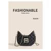 Elegant Niche Quilted Rhombus Shoulder Bag Luxury Texture Ladies Versatile Chain Underarm Crossbody Daily Handbag