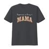Retro Boho Floral Happiness Is Being A Mama Print Casual Mothers Day T Shirt vintage Washed Soft Stretched homme streetwear
