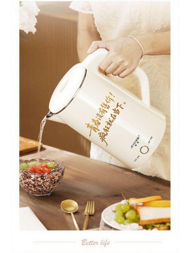 Stainless Steel Electric Kettle with Double Layer and Automatic Shut-Off, Large Capacity