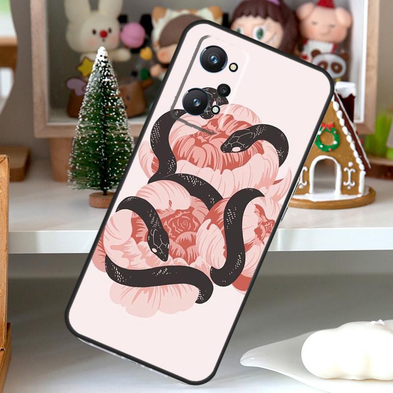 The Snake and Fern For OPPO Realme C55 C35 C33 C31 C30 C25 C21Y C11 GT Neo 5 3T 2T Realme 10 9 11 Pro Plus Case