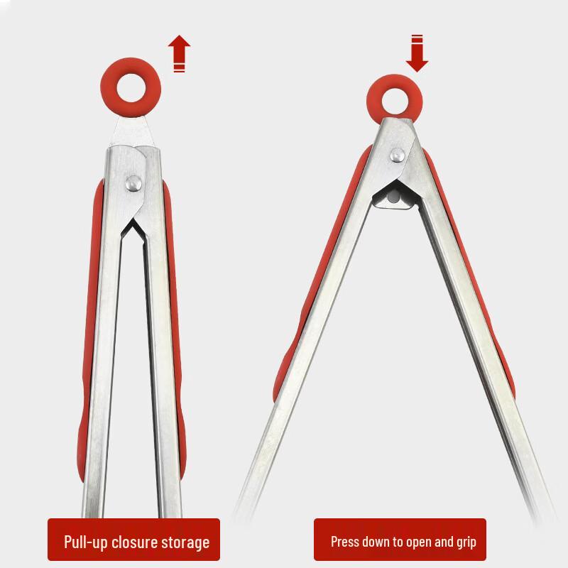 SMVP Stainless Steel BBQ Tongs