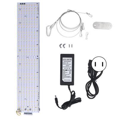 Plant Growing Lamp 180 Degrees  Foldable Full Spectrum 624 Beads Strong Greenhouse Light 100?240V US Plug