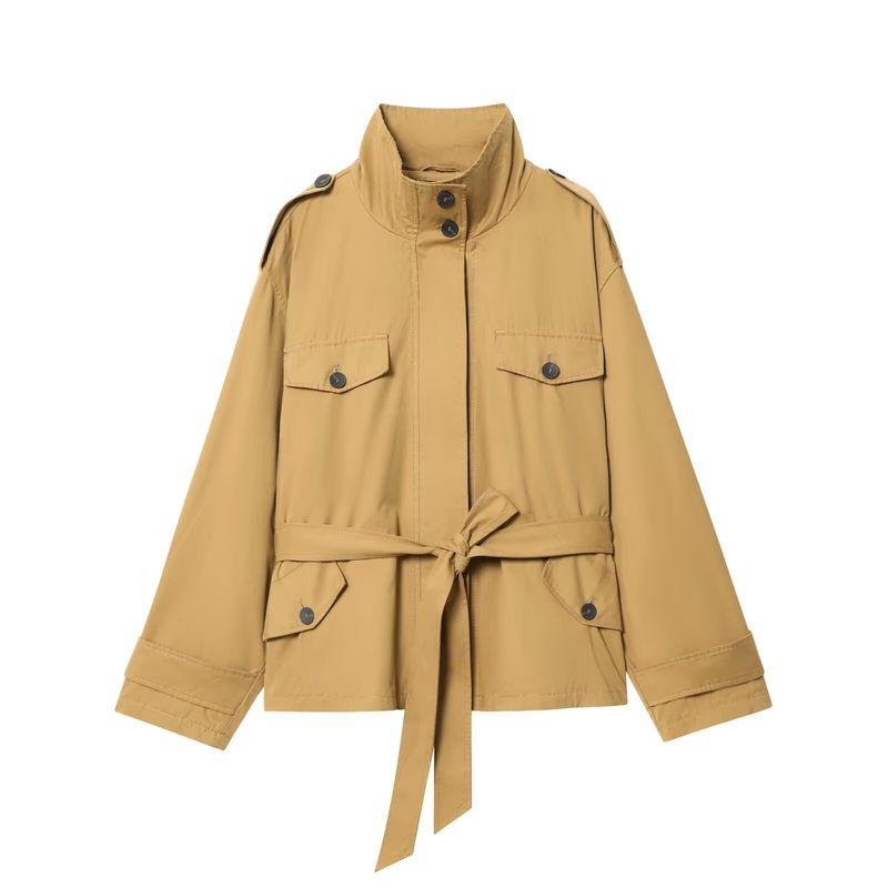 Araltay New Arrival Fashion Style Women's Clothing Short Trench Coat Button Decoration Culottes 5320888 1255542