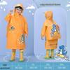 XXXL Kids' Raincoat for 8-Year-Olds - One-Piece with Backpack Space, Ideal for School