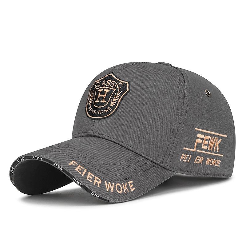 Spring Autumn Embroidered Baseball Cap for Men Women Sun Hat