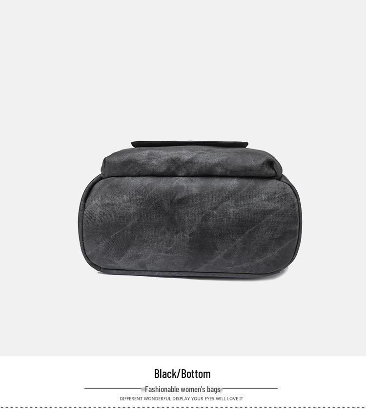 Korean Style Women's Large Capacity PU Backpack