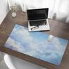 Gaming Protective Mat for Keyboard and Mouse Painted Clouds 100X50 Cm