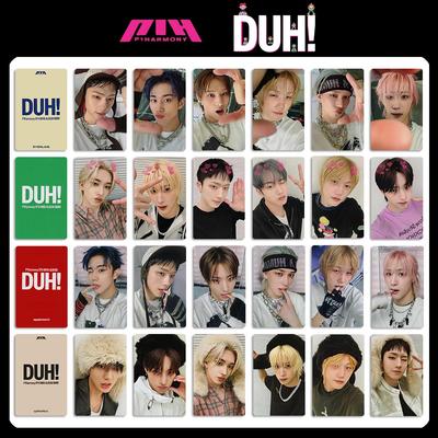 P1Harmony DUH Album Photocards: K4 and EVERLINE Benefit Cards by WITHMUU