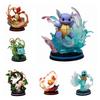 Turtle Collectibles Genji Bulbasaur Charizard Mewtwo Cartoon Character Figures Pvc Material