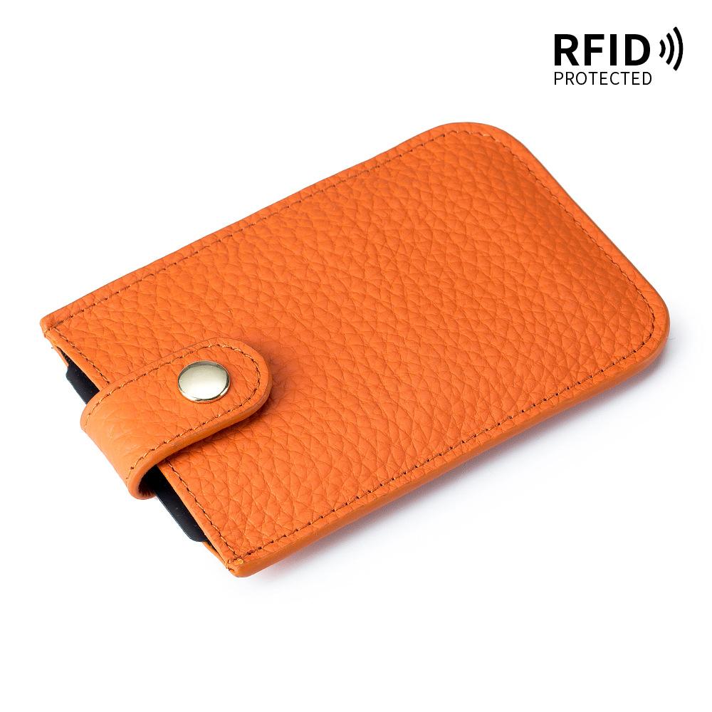 Multi-card Pumping Card Bag RFID New Business Card Bag Portable Ultra-thin Change Bag Female Wholesale
