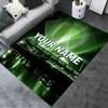 Benutzerdefinierter Name SV Werder Bremen Teppich für Wohnzimmer Schlafzimmer Zuhause Sofadekoration, Kinderspiel Rutschfeste Fußmatte