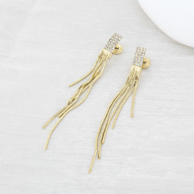 Orecchini Dolci da Fatina Stile Coreano Senza Foro: Design Versatile, Chic e di Alta Gamma per Zampironi.