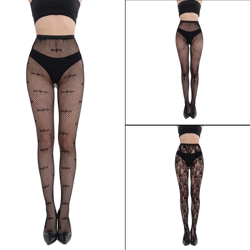 Women's Patterned Tights Fishnet Stockings Pantyhose Stockings Leggings for Party Club Raves