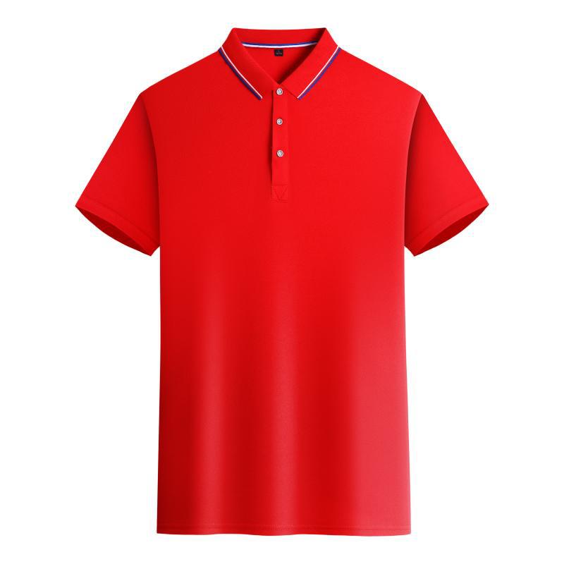 Summer Short Sleeved Polo Shirt Collar Short Sleeves Casual Fashionable Comfortable Solid Color Simple Men's Women's Polo Shirt