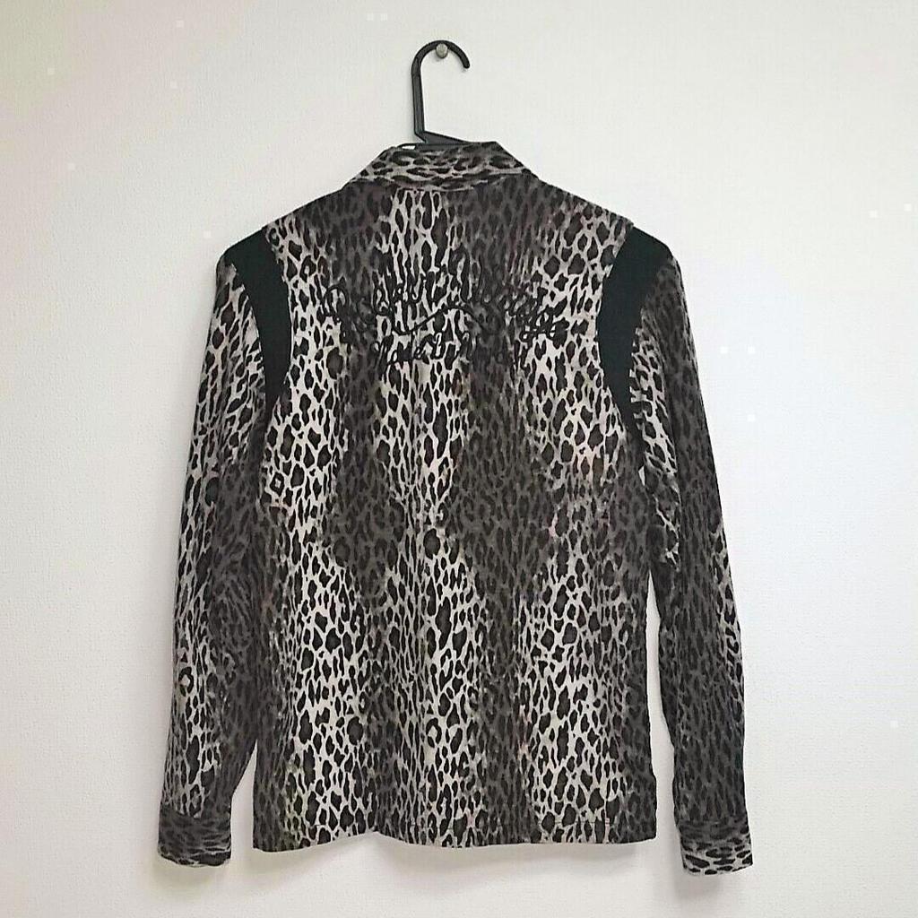 [USED] For Y2K and Achieve Fans, Valosh/Vintage Leopard Print Bowling Shirt