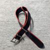 watch Premium G10 NATO type silk touch nylon strap 20mm width DELUXE NYLON NATO TYPE WATCH STRAP 20mm [Naval Co.] Navy/Red Navy/Red