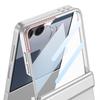 Magnetic Hinge Case With Screen Protector Galaxy Z Flip 8 7 Slim PC Cover MagSafe-Compatible Ring