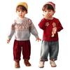 LUSON Baby Boys' Winter Pullover Knit Sweater