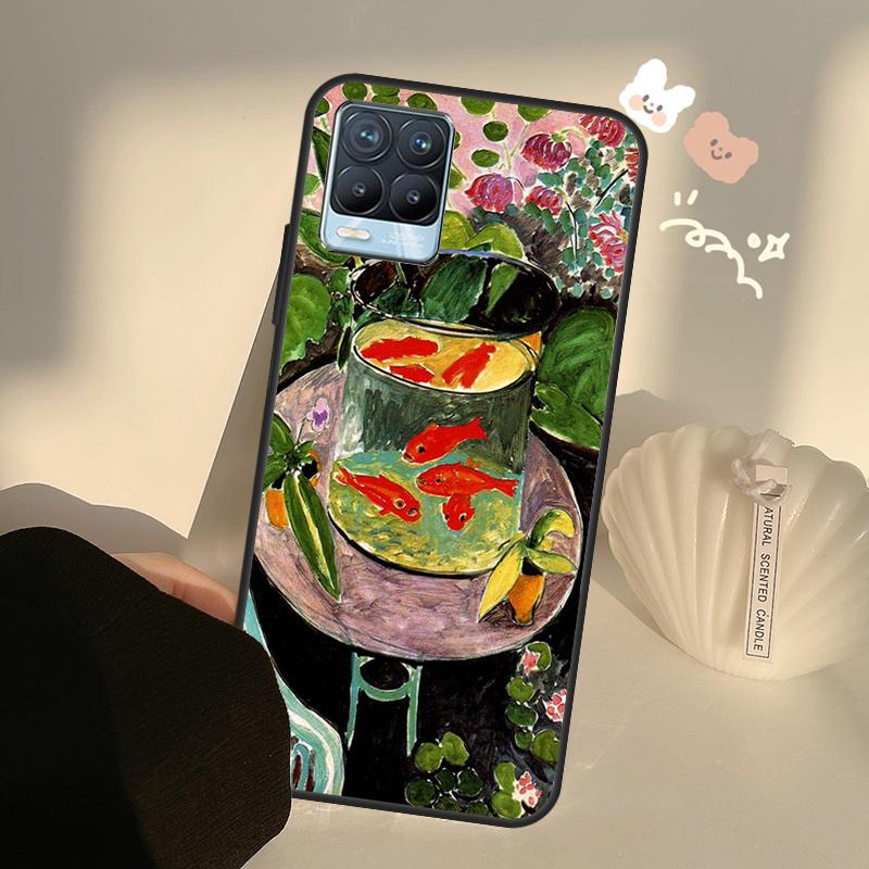 

Художественная роспись Анри Матисса для OnePlus 10 Pro 9 Pro 8T Nord2 9R, чехол для Realme GT 2 Pro 7 8 GT Neo2 9i 8i C21, чехол OnePlus 10Pro