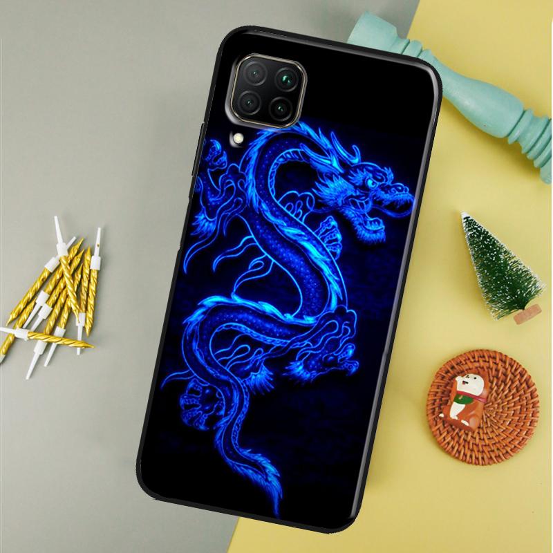 Chinese Dragon For Huawei Nova 9 10 SE Y91 Y61 Y90 Y70 Y60 Y72 12s 12i 11i 7i 8i P60 Pro P30 P40 Lite Case