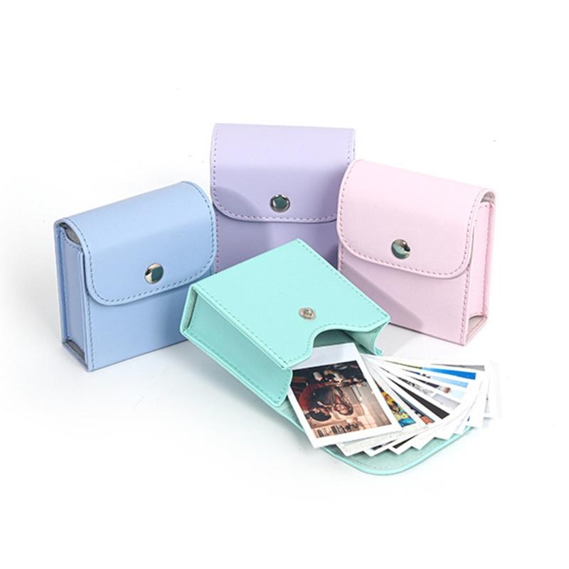 Universal PU Storage Case For Mini/SQ 3Inch Instantly Photo Film Holder Storage Bag Compact And Waterproof Design
