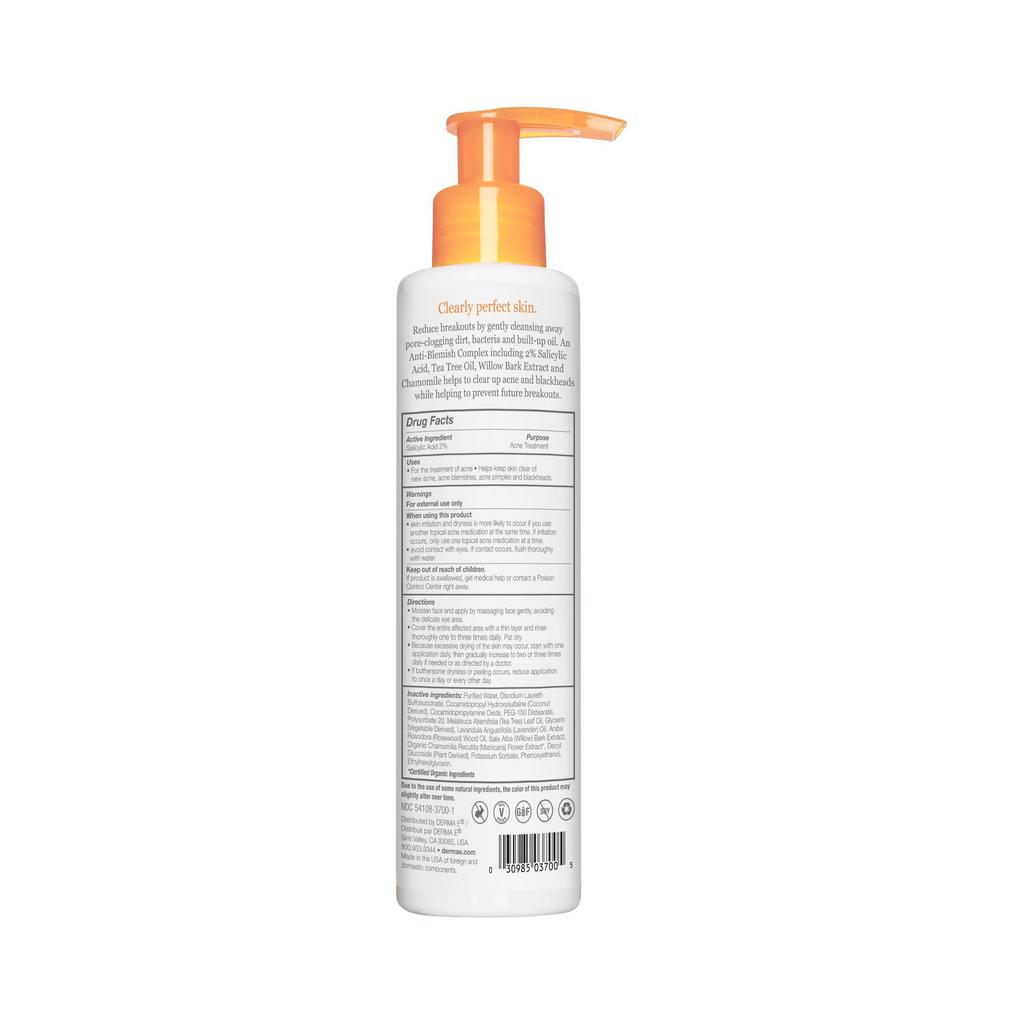 Acne Deep Pore Cleansing Wash Derma E, 175 ml