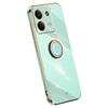 XINLI For Xiaomi Redmi Note 13 4G Case Soft TPU Electroplating Phone Kickstand Cover