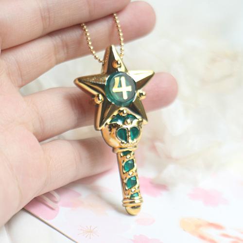 Bandai Gashapon Sailor Moon Transformer Magic Wand Box Egg Mobile Phone Chain Pendant Pendant Figure Playthings