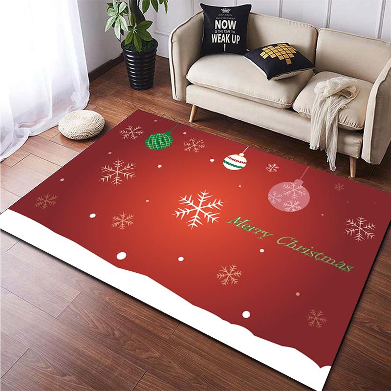 Christmas HD Printed Area Large Rug ,Carpet for Living Room Bedroom Sofa Decoration, Non-slip Floor Mats Dropshipping Alfombras