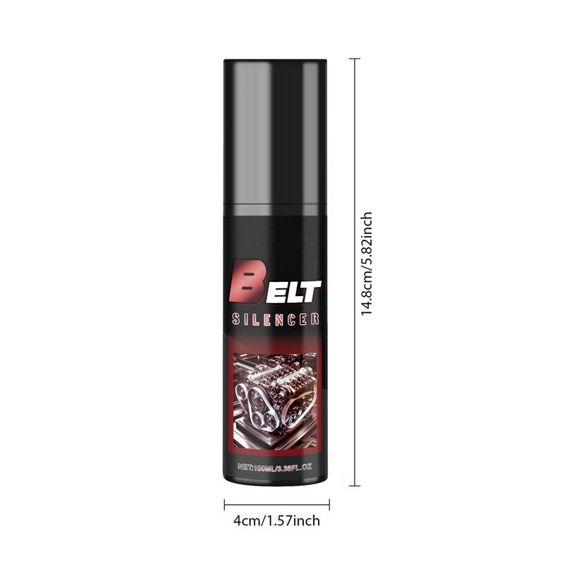 100ml Otomobil Kayış Bakım Spreyi Otomotiv Kayış Ömrünü Uzatır Yağlama Koruma ve Susturucu Otomobil Motor Kayışı Susturucu