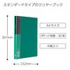 KOKUYO File Clear File Basic A4 40 Sheets Green La-B40G