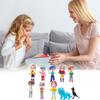 Non-movable Doll Collection Version Scale Doll Desktop Ornaments