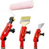 Multi-Angle Paint Brush Extender with Extension Pole Handheld Painting Tool Paint Roller Extender