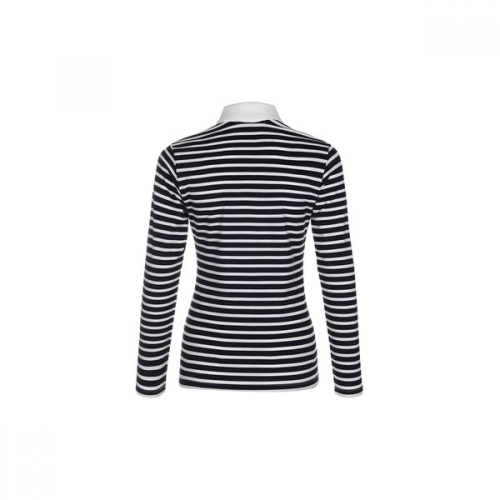 Bermudagrass Basic Logo T shirT Navy sTripe