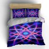 Neon Geometric Starburst Pattern. Bedding Sets Duvet Cover Sets Duvet Covers Pillowcases(1* Duvet Cover 2* Pillowcases Without Duvet Insert)