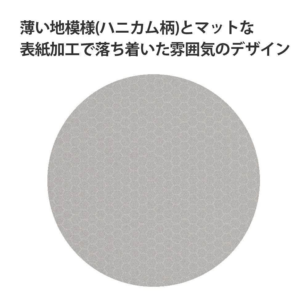KOKUYO Campus Note Adult Campus Plain A5 80 Sheets 5 Pack No-108W-MX5SET Gray
