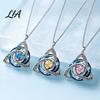 Commemorative Jewelry Gift Celtic Knot Birthstone Necklace for Women, Cubic Zirconia Pendant Necklace, Classic Irish Jewelry, Her Wife Girlfriend