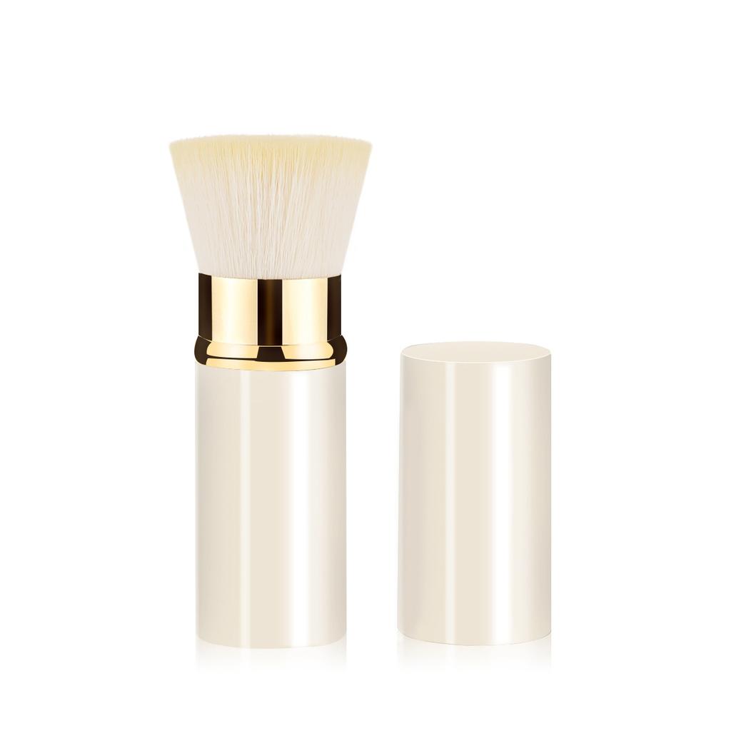 Portable Desktop Brush Mushroom Head Loose Powder Brush Blush Brush Honey Brush Nail Art Dust Brush Multifunctional Beauty Tool