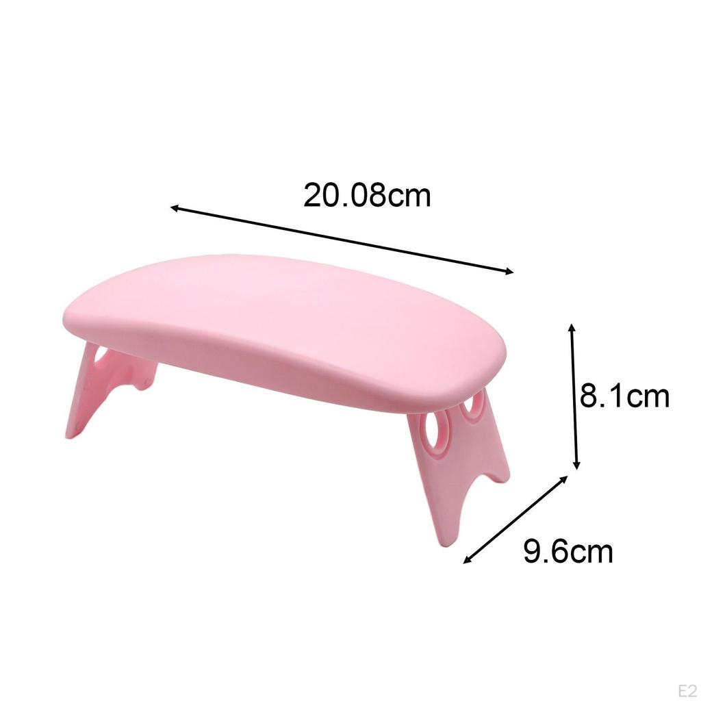 Nail Arm Rest Pillow Manicure Hand Comfortable Foldable Stand
