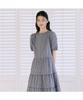THURSDAY ISLAND Pincode Detail Check Dress_T264Mop286W