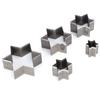 Set Punch Die Leather 5pcs Cutter Hollow Star Cutting Mold Craft Handmade Diy Tool