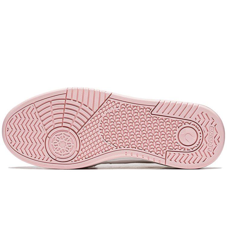 Li Ning Disney Marie Cat Collaboration Series Thick Sole Height Increasing Shock Absorbing Wear Resistant Low Top Skate Shoes Women Sneaker AGCT416-3