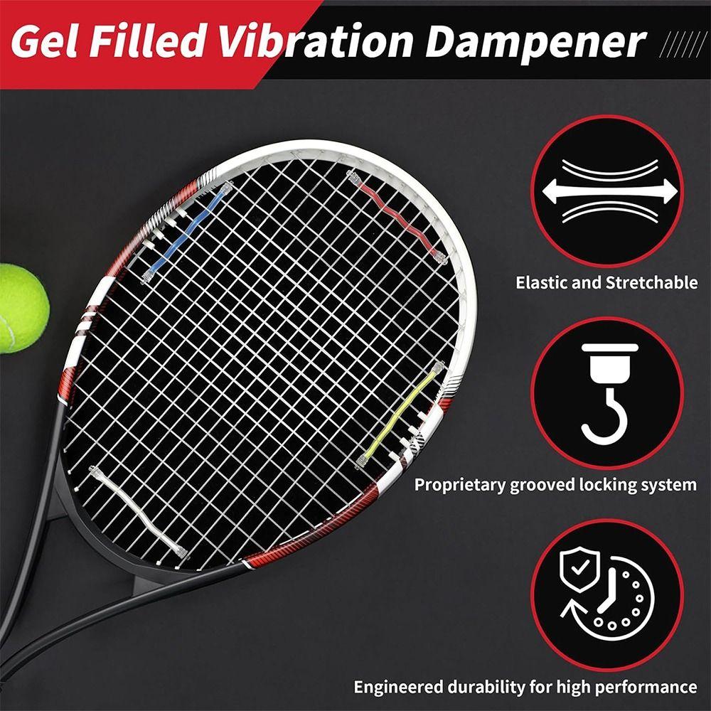 Long Tennis Vibration Dampener Shockproof Tennis Dampener Racket Dampener Tennis Player