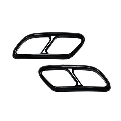Tail Throat Pipe Modified Cover Trim For Volvo V90 S90 S60 V60 Car Exhaust Tail Pipes Frame Car Accessories