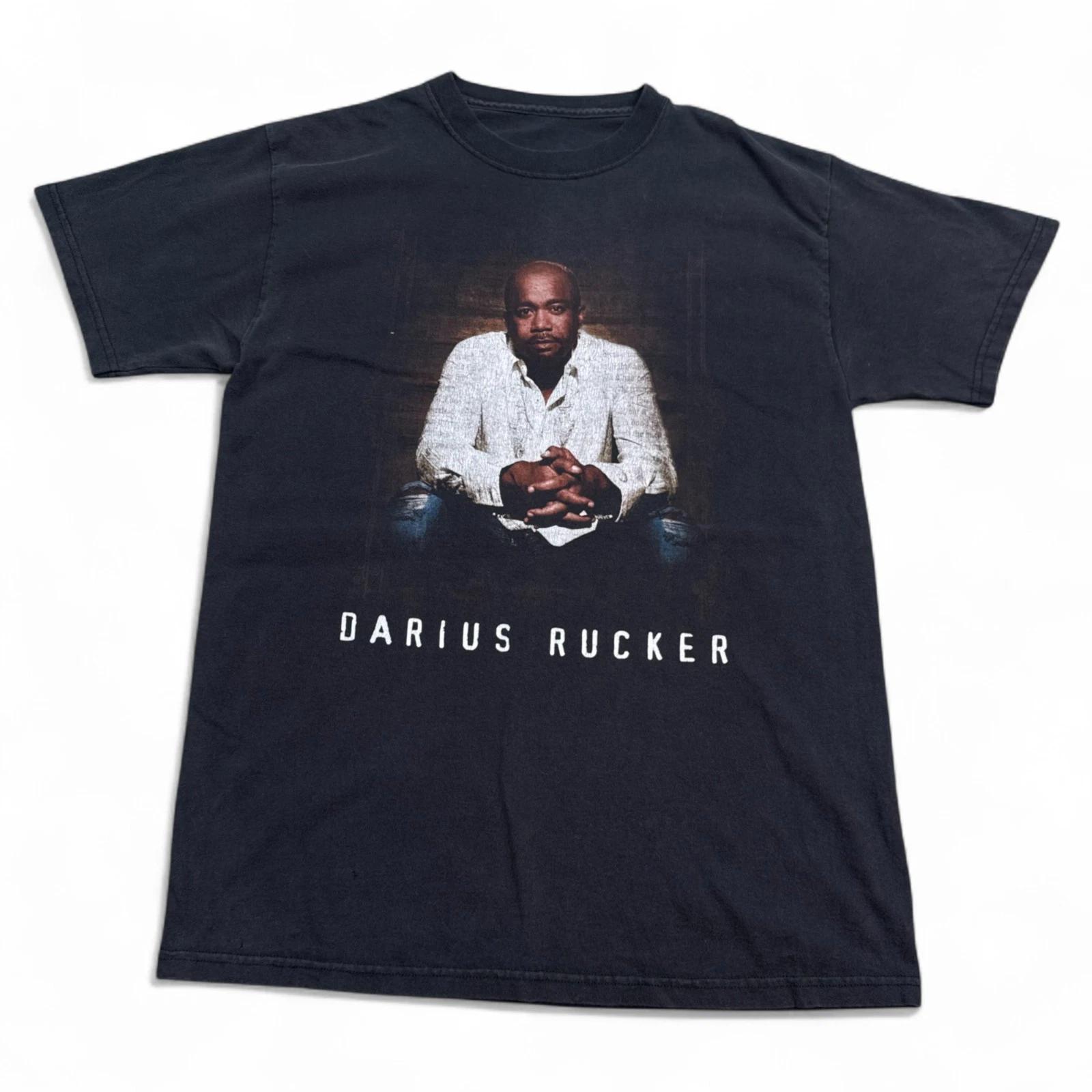 

Darius Rucker Concert Tour T Shirt Adult Size Medium Faded Blakc Vintage Style 2XL