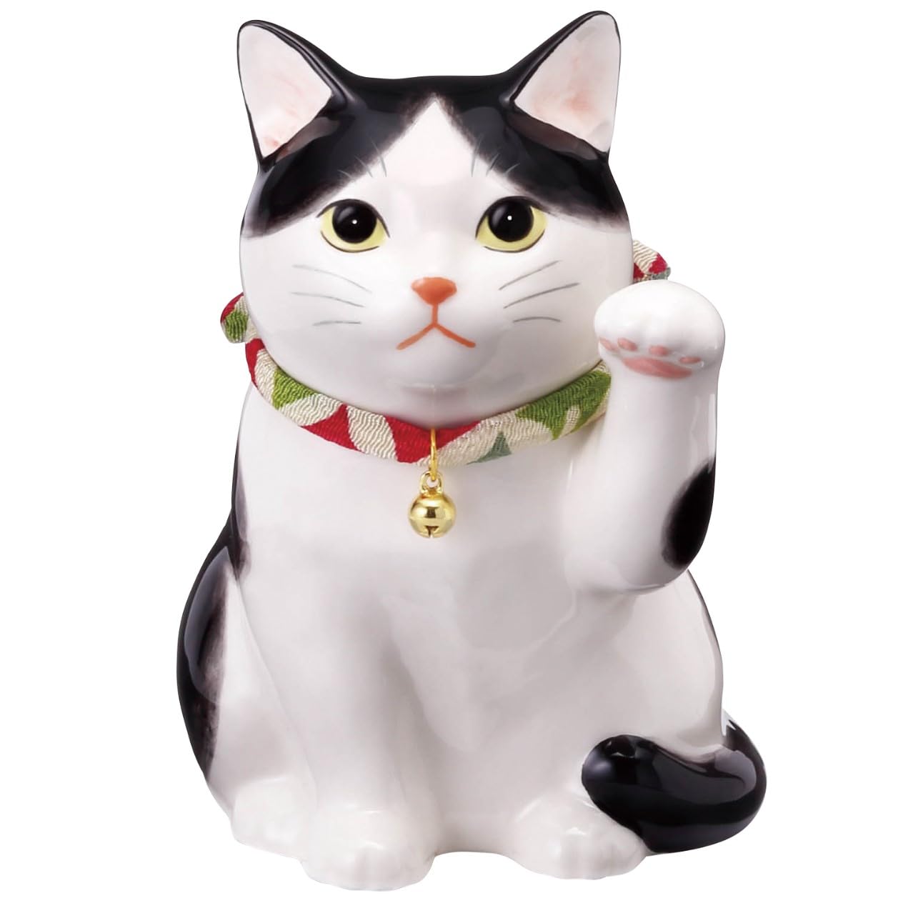 Japanese Tosai Warakuzukushi My CGT7878 Maneki-neko (Spotted)