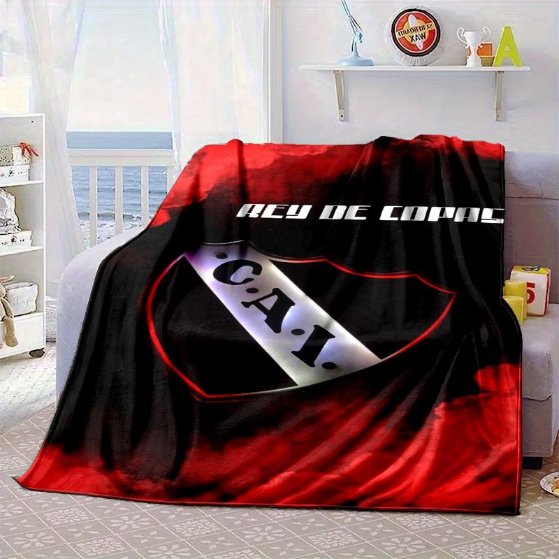 Club Atletico Independiente Portable Blanket/Soft Blanket Bedding Blanket Suitable for Travel Camping Living Rooms Offices Sofas Fan Gifts
