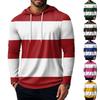 Men's Short Sleeve Hoodie Cotton Hooded T Shirts Lightweight Sweatshirt Hoodies Pullover